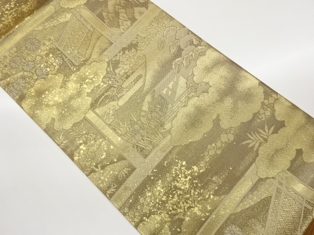 Japanese Kimono / Fukuro Obi Silk